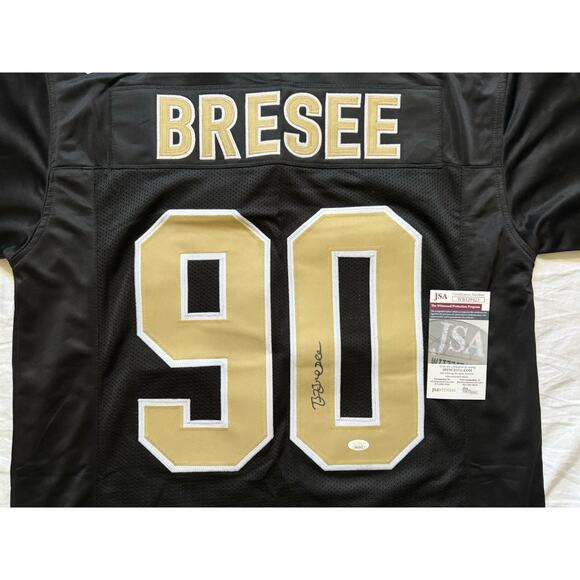 Bryan Bresee Signed Autograph Custom Jersey XL - JSA COA - New Orleans Saints - Picture 2 of 7